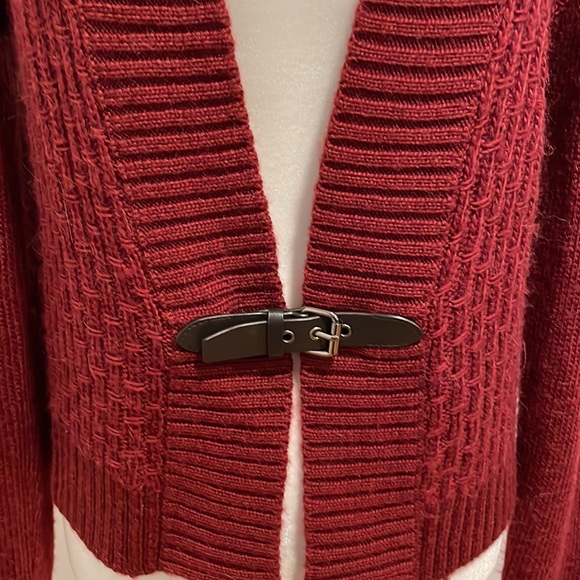 Max Studio Belted Cardigan - Picture 2 of 5